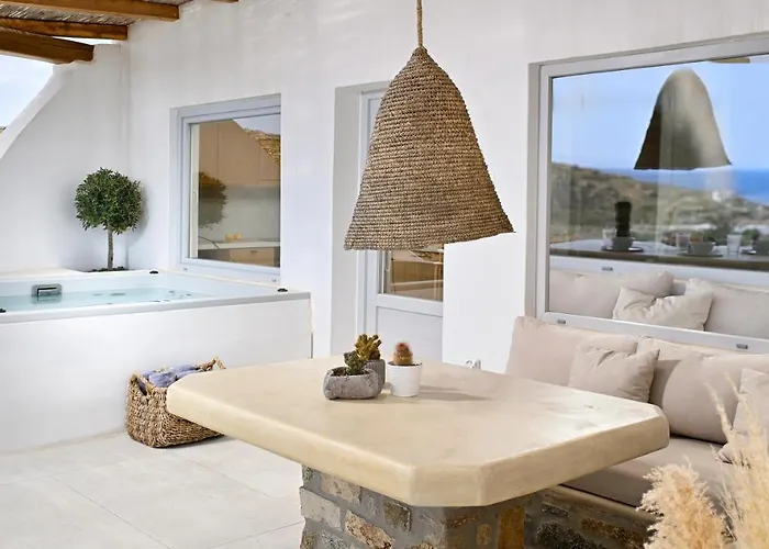 Апартаменты Vlia Mykonos Калафатис